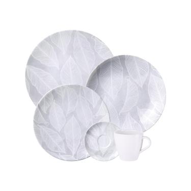 Imagem de Aparelho De Jantar Tramontina Arbo Em Porcelana Decorada 20 Peças