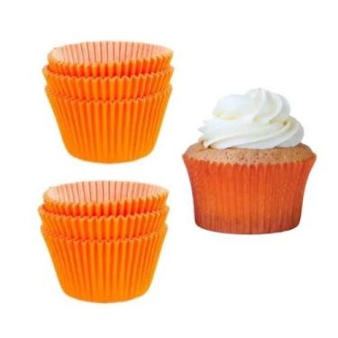 Imagem de Forminha Cupcake Impermeável Forno Chantilly Glacê Confeitaria Mini Bo