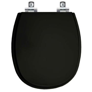 Imagem de Assento Sanitário Com Amortecedor Fast ébano (preto) Para Vaso Deca