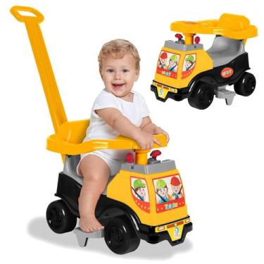 Imagem de Totoka Plus Carrinho Triciclo Infantil Andador C/ Empurrador - Cardoso