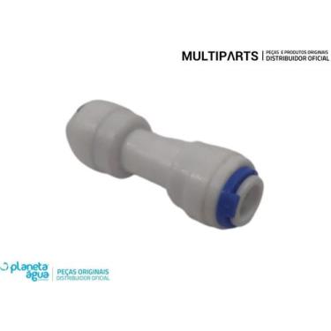Imagem de Conector Reto Engate Rapido Mangueira 1/4 2609 Planeta Água - Planeta 