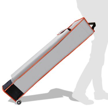 Imagem de Eurmax Bolsa de rolagem com rodas pop-up para barraca universal com rodinhas para 10 x 25 cm, barraca instantânea com alças