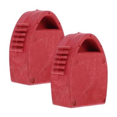 Imagem de IEUDNS 2 peças de para escadas extensíveis, protetor, botas de borracha para escadas, de borracha para fitness, academia de ginástica
