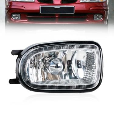 Imagem de JESYMBX Farol de neblina do para-choque dianteiro para Nissan Almera Sunny 2000-2004 substituição do farol esquerdo