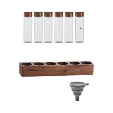 Imagem de Conjunto De Presente Para Barista: Tubo De Armazenamento Para Grãos De