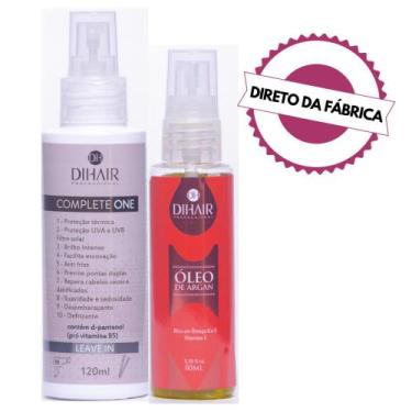 Imagem de Leave-in Protetor Térmico Capilar + Óleo De Argan 60ml - Dihair 