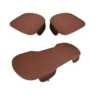 Imagem de Conjunto Universal De 3 Peças De Capas De Assento De Carro Em Algodão 