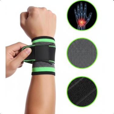 Imagem de Munhequeira Para Treino exercício funcional E Fitness - FACILITA