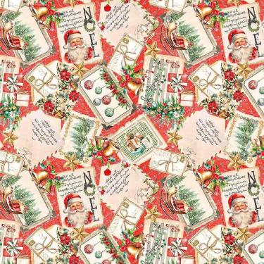 Imagem de Tecido Tricoline Patchwork 100% Algodão - 1 Metro - Estampas