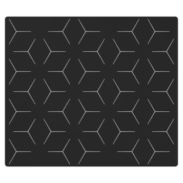 Imagem de Tapete protetor de placa de indução, tapete de fogão de indução de silicone para fogão elétrico, tapete protetor de fogão, protetor de arranhões para fogão de indução, 61 x 50 cm