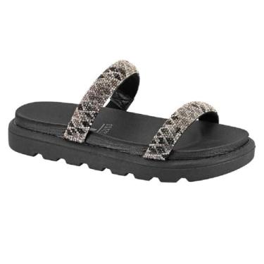 Imagem de Papete Vizzano Tira Pronta Venezza Ref 6459.110.28509 Preto/prata 033