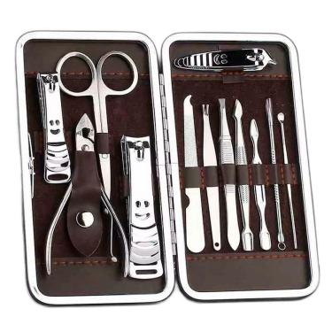Imagem de Kit De Unhas Profissional Completo Com 12 Peças Multiuso