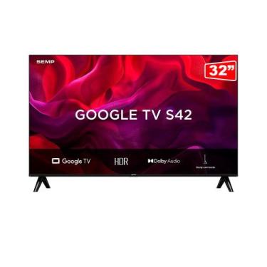 Imagem de Smart Tv Led Hd 32 Semp 32s42 Bluetooth Wi-fi Google Tv, 32"