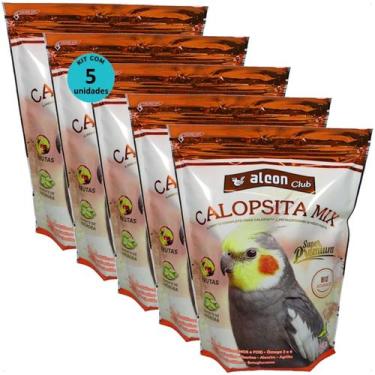 Imagem de Alcon club calopsita mix 550g kit com 5