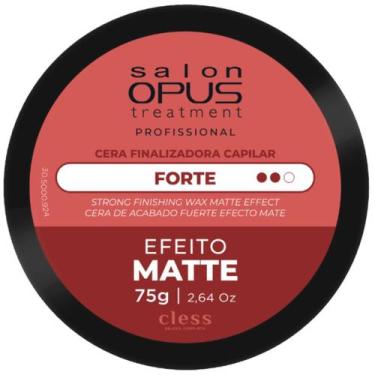 Imagem de Pomada Salon Opus Forte 75g Cless fixação firme