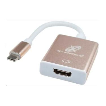 Imagem de Cabo Adaptador Conv. Usb-c P/hdmi X-cell Xc-adp-08