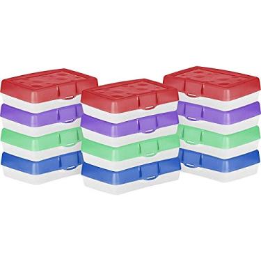 Imagem de Estojo para lápis Storex, cores sortidas, pacote com 12