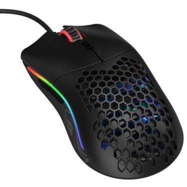 Imagem de Glorious Gaming Mouse - Modelo O Minus 58 g Superlight Honeycomb Mouse, mouse com luzes - Mouse preto fosco, mouse USB para jogos