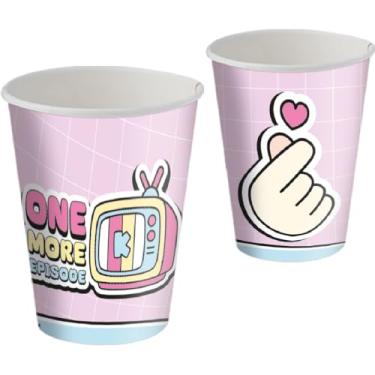 Imagem de Copo Papel 200Ml Dorama - Embalagem com 8 unidades.