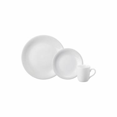 Imagem de Serviço de 18 Peças com Caneca em Porcelana, Modelo Voyage Coup, Redondo, Porcelana Schmidt