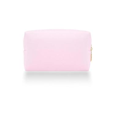 Imagem de Bolsa de maquiagem Kososuru Bolsa de higiene portátil impermeável rosa
