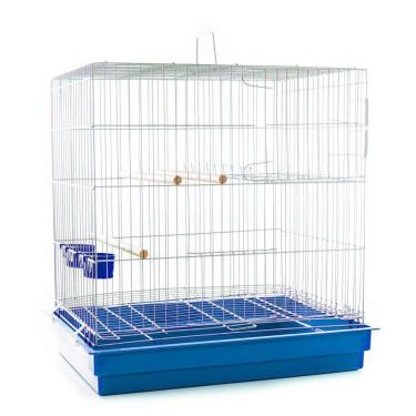 Imagem de Gaiola Criadeira Calopsita Pequena Contrera Bandeja Azul