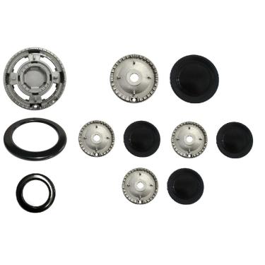 Imagem de Kit Queimador + Espalhador Para Fogão Brastemp 5Q - Bdd85