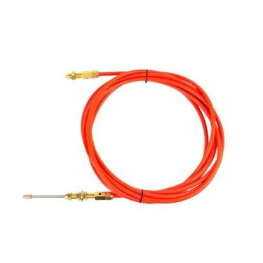 Imagem de Mangueira de alimentação de fio de soldagem a laser CQWY Tubo de alimentação de fio de aço carbono para SUP20 21 23S/T máquina de solda a laser portátil comprimento 5 metros para fio de solda 0,8/1,0