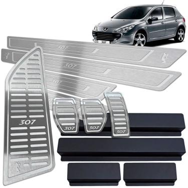Imagem de Soleira Pedaleira + Descanso Peugeot 307 2001 A 2012 Manual