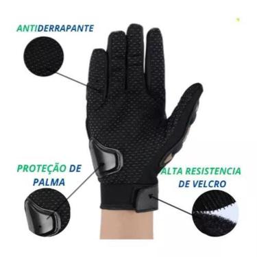 Imagem de Luva para moto barata impermeavel motoqueiro termica touch