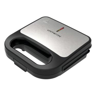 Imagem de Sanduicheira Elétrica Inox 750w Grill -unitermi, Bivolt