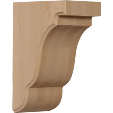 Imagem de Ekena Millwork BKTW04X05X08BERO-CASE-4 Bedford, carvalho vermelho - pronto para ser manchado