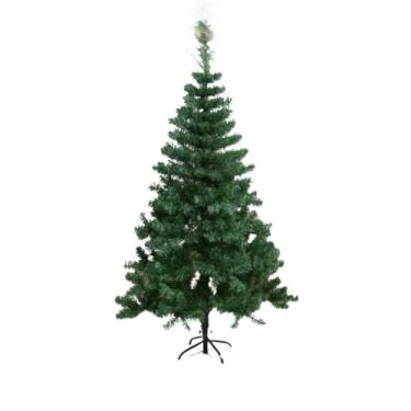 Imagem de Árvore de Natal Completa Pinheiro Luxo 2,40m com 1400 Galhos Premium - Árvore Cheia e Luxuosa para Decoração de Casa, Festas e Natal(180cm 400 Galhos)