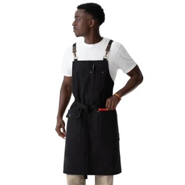Imagem de Chef Works Avental tático unissex, preto, tamanho único