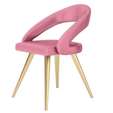 Imagem de Cadeiras de secretária de escritório cadeira de escritório cadeira de sala de jantar casual confortável cadeira de secretária com design de encosto oco para estúdio em casa cadeira de computador