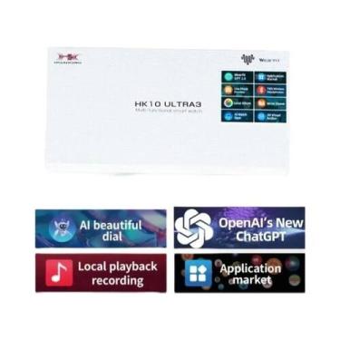 Imagem de Smartwatch Masculino De Alta Qualidade 32G GPS NFC iOS DT Ultra 2025 C