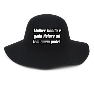 Imagem de Chapéu Cata Ovo De Feltro Natanzinho - oem, Preto