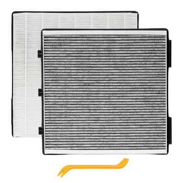 Imagem de Screw Rhino Filtro de ar HEPA para Tesla Model X Model S 2021 2022 2023 2024 2025, filtro de entrada de carbono ativado, filtro de cabine. Filtro mais forte, fluxo de ar desbloqueado.