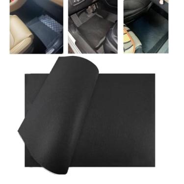 Imagem de YehVeh Pacote com 5 tapetes descartáveis para carro, feltro, tapete automotivo, almofadas de descanso para pés, protetor para lavagem de detalhes de carro, tapetes de chão para todas as estações