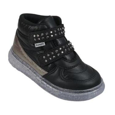 Imagem de Tenis Pampili Sneaker Luz Ref 483.041 Preto 023