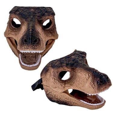 Imagem de Máscara Dinossauro Tirano Rex Brinquedo Menino Menina