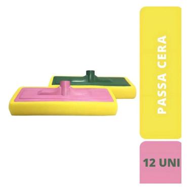 Imagem de Rodo Passa Cera Espuma Para Pisos  Com 12 Uni Full