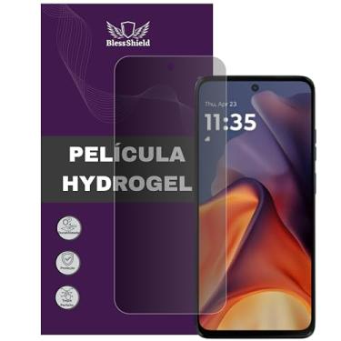 Imagem de Película Privacidade para Motorola Moto G - Hydrogel Premium BlessShield (Moto G14)