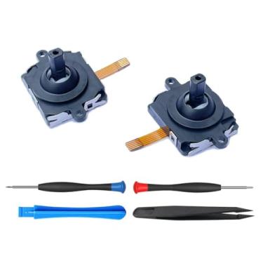 Imagem de ElecGear Substituição de Joystick Meta/Oculus Quest, 2x Módulo de Sensor de Controle Analógico para Controle de Toque de Fone de Ouvido VR Quest com Kit de Ferramentas de Reparo
