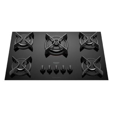Imagem de Fogão Cooktop Supreme 5B Superautomático Dako Preto Bivolt