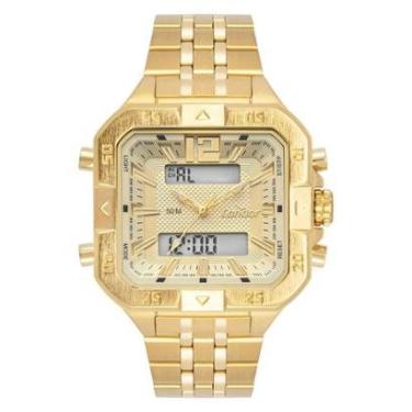 Imagem de Relógio Condor Masculino Digital Dourado - COBJK657AM/4X-Masculino