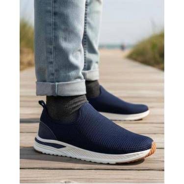 Imagem de Tênis Ortopédico Super Leve Indicado Conforto Esporão Diabético - Zeus