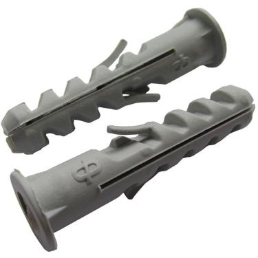 Imagem de Bucha De Fixação 8 Mm De Nylon Com Anel 10 Peças - Buc404 - Foxmix Bucha Fixacao 8mm C-anel Nylon C-10pcs Buc404