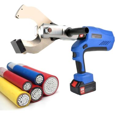 Imagem de Cabo Hidráulico R Fio R, 150kn/180kn/250kn Cabo De Catraca Elétrico R Com Display Led/bateria, Ferramenta De Corte De Fio Para Al E Cabo Blindado Cu/al, 120mm