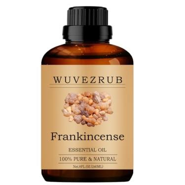 Imagem de Wuvezrub Óleos essenciais de olíbano 240 ml, óleo essencial puro de olíbano para difusor de aromaterapia - 20 ml